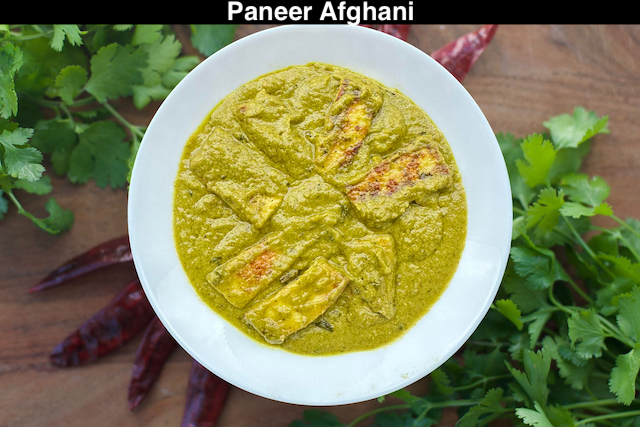 Paneer Afghani
